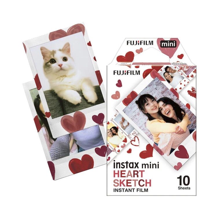 instax™ mini Heart Sketch Instant Film